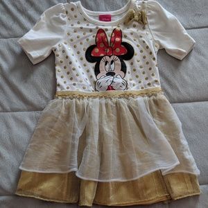 Disney Girls Minnie Mouse Dress 3T